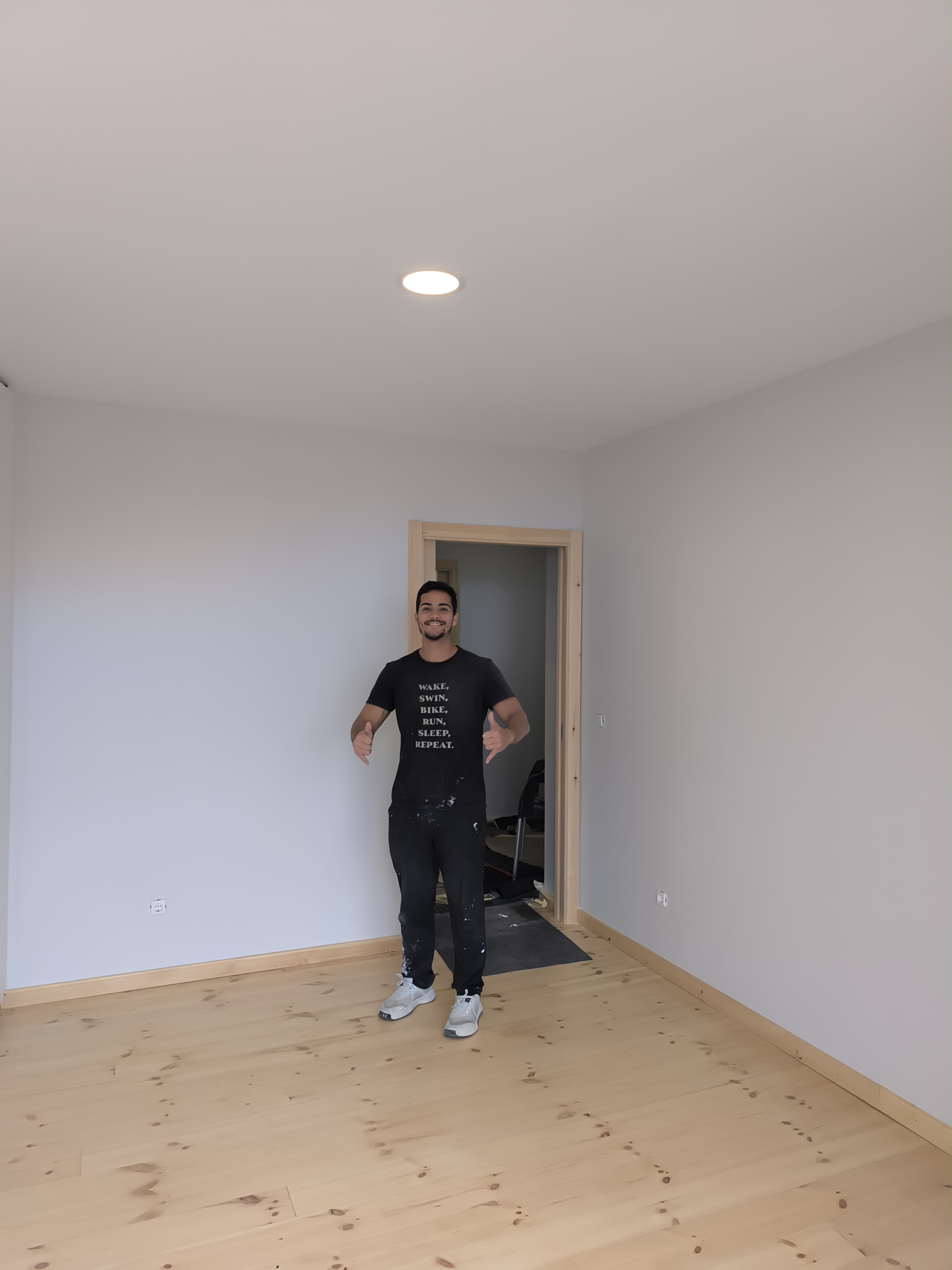 Depois - Acabamento e Pintura Interior